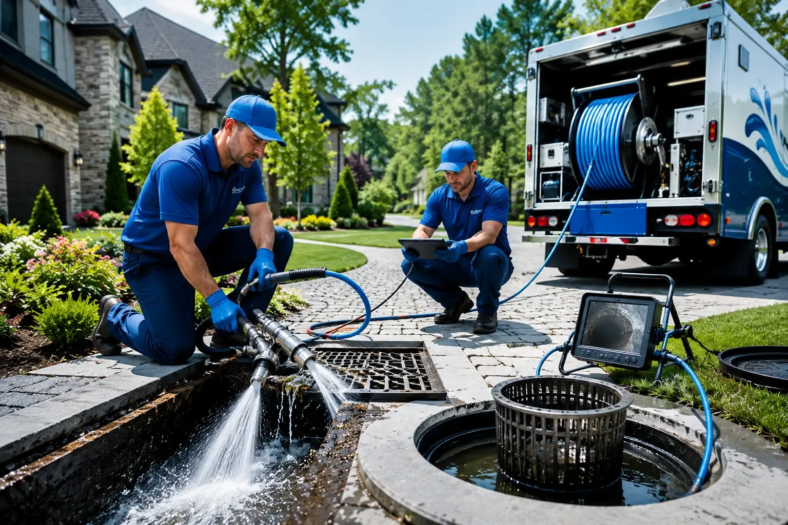 Local outdoor drain cleaning professionals in Conway Springs, KS
